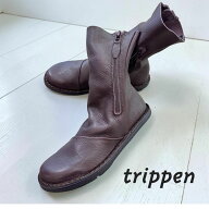 2026秋冬新作 trippen[トリッペン]/ACCESS ALB[アクセス]/NOTTE 当店特注カラー ショートブーツ Closedコ…