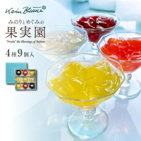 カリン・ブルーメ公式OnlineShop｜みのりとめぐみの果実園 4種9個入｜TIVOLI ちぼり 洋生菓子 スイーツ ゼリー フルーツ 果物 葡萄 グレープ あまおう 苺 ストロベリー りんご 巨峰 レモン 瀬戸内 檸檬 特産品 岡山 福岡 青森 手土産 詰め合わせ