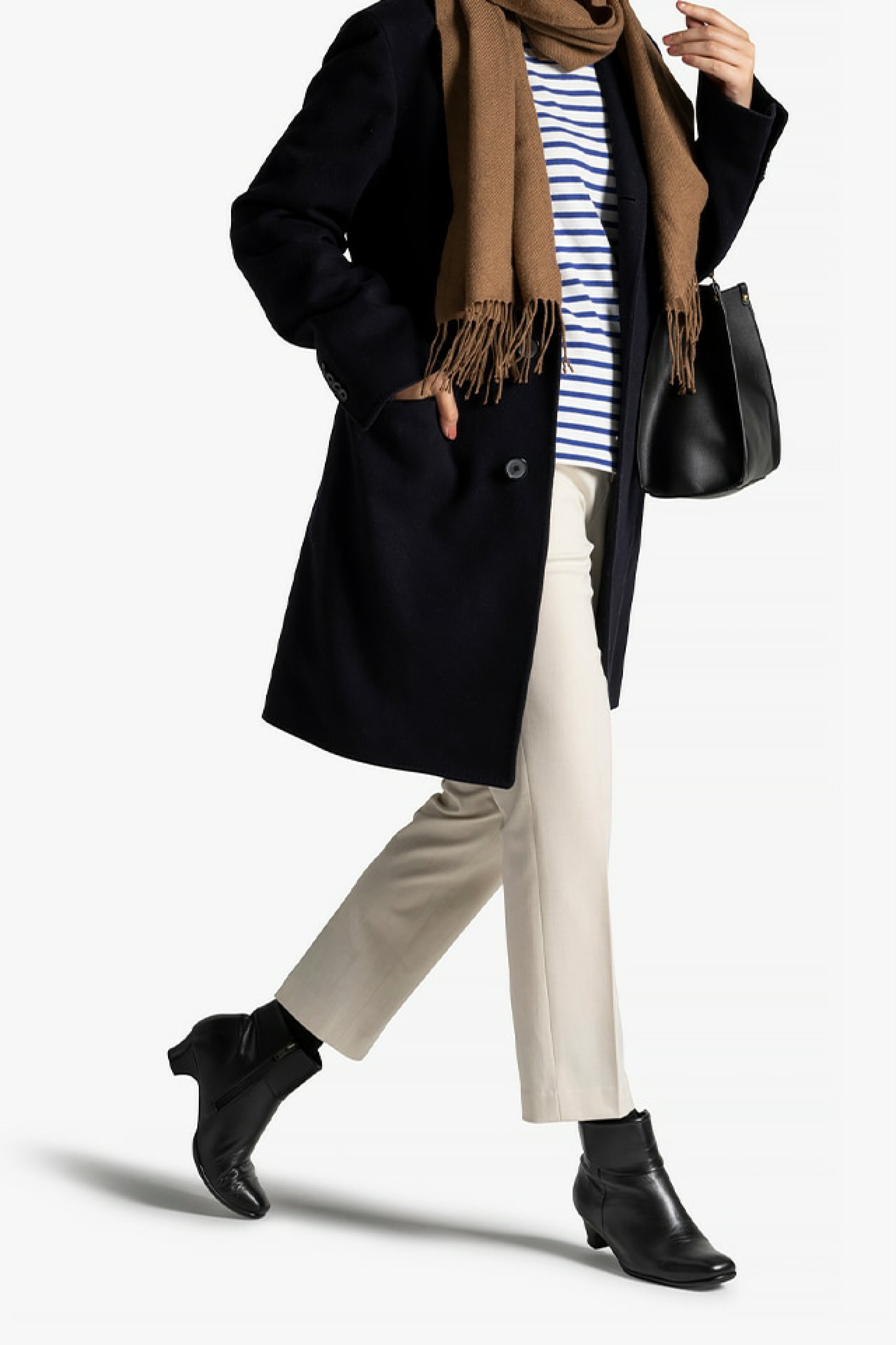 142フォールドブーツ／ブラック
