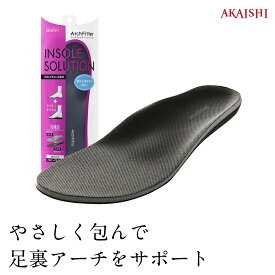 【AKAISHI楽天市場店】アーチフィッターインソールがまんできない足裏用足裏の痛みに♪衝撃吸収で足裏が痛くない！レディース 衝撃吸収 スニーカー【P06Dec14】