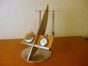 懐中時計 スタンド ダブル懐中時計ディスプレイスタンド