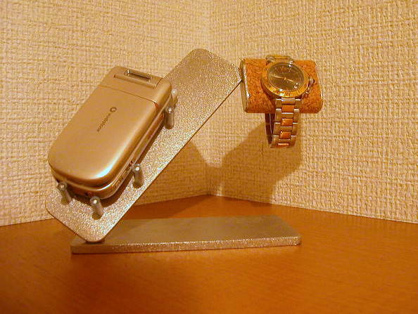 クールなステンレス製 日本正規品 40％OFFの激安セール 時計 スタンド 腕時計 携帯電話スタンド