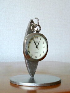 誕生日に 懐中時計 リーフデザイン懐中時計スタンド