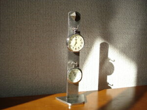 懐中時計 飾る  立体2本掛けタワースタンド CK25