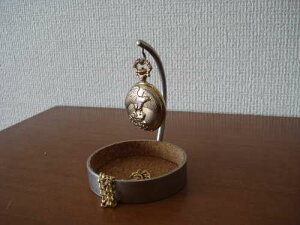 懐中時計 スタンド 丸いトレイ懐中時計スタンド KD267