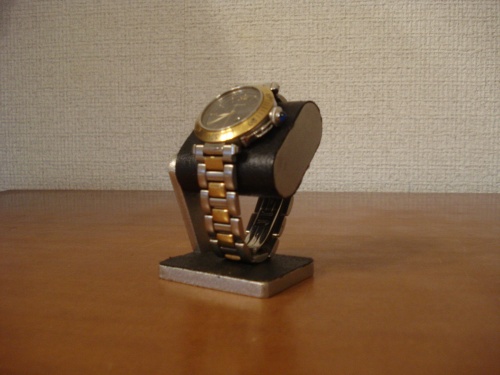 誕生日プレゼントに コンパクトだ円腕時計スタンド ベルトブラック台座接触バージョン RAK6622