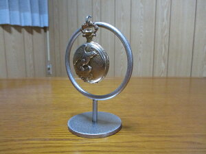 送料無料 懐中時計スタンド 懐中時計 飾る 懐中時計 収納  リング1本掛け懐中時計スタンド AKデザイン