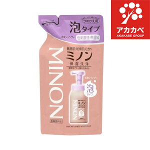 ミノン 全身シャンプー 泡タイプ 詰替え用(400ml)