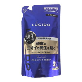 マンダム ルシード 薬用ヘア＆スカルプコンディショナー つめかえ用 380g 無香料 医薬部外品