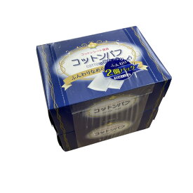 【楽天スーパーセール※エントリーでP10倍】 ★オススメ商品★コットン・ラボ コットンパフ 80枚 × 2P【160枚】天然綿100％ ピュアシート なめらかな肌あたり 中綿 ふんわりパフ
