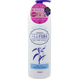 【3個セット】ハトムギ化粧水 500ml 【熊野油脂】無香料・無着色・低刺激性 ハトムギ化粧水 大容量 化粧水 保湿