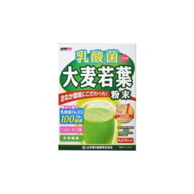 山本漢方 乳酸菌 大麦若葉 粉末(4g*30包)【山本漢方 青汁】