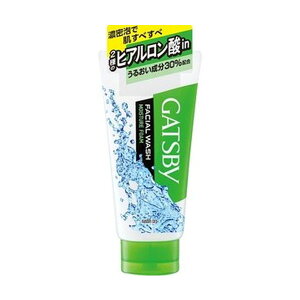 ギャツビー フェイシャルウォッシュ モイスチャーフォーム(130g) マイルド 潤い 濃密泡 洗顔フォーム 洗顔 クレンジング メンズコスメ スキンケア【GATSBY(ギャツビー)】
