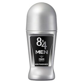 8x4(エイトフォー) メン ロールオン 無香料 (60mL) 制汗剤　男性用　メンズ　デオドラント　長時間ブロック　脇汗　わきが　ニオイ　殺菌成分　高密着　ひんやり　爽快　速乾　ベタつかない　ビッグボール　無香料　8x4 MEN(エイトフォー メン)