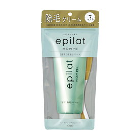 エピラット オム 薬用除毛クリーム (150g) 男性用　ボディケア　ムダ毛　スキンケア　腕　足　ワキ　胸　ツルスベ（医薬部外品）エピラット(epilat)
