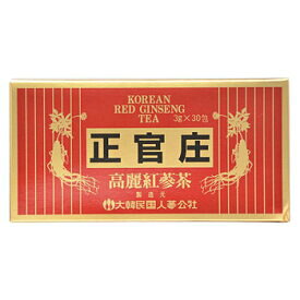 【大木製薬】正官庄紅参茶　30包　健康食品　健康茶　紅蔘エキス　健康維持　栄養補給