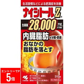 【楽天マラソン※エントリーでP5倍】 【送料無料】【第2類医薬品】小林製薬 ナイシトールZa 315錠 (21日分) おなかの脂肪を落とす ナイシトール 皮下脂肪 肥満 便秘【 ゆうパケットパフ】