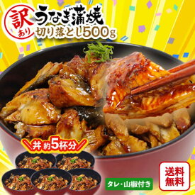 【訳あり】 山盛り 500g うなぎ蒲焼切り落とし（中国産） 鰻 ウナギ 蒲焼き かば焼き 土曜丑の日 土用丑 花見 母の日 こどもの日 父の日 お中元