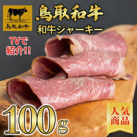 【鳥取和牛】 和牛ジャーキー 100g 【 加工品 和牛 国産牛 国産 牛肉 ご挨拶 お中元 夏ギフト】
