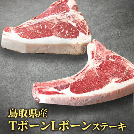 【鳥取県産牛】 ステーキセット Tボーンステーキ+Lボーンステーキ ステーキ Tボーンステーキ Lボーンステーキ 各600g 【 焼肉 ステーキ セット・盛り合わせ 送料無料 国産牛 国産 牛肉 ご挨拶 お中元 夏ギフト バーベキュー】