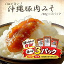 【沖縄豚肉みそ 100g×3】 送料無料 選べる 甘口 うま辛 ご飯のお供 おにぎり 具 肉味噌 沖縄 お試し 油みそ 時短 おかず味噌 お取り寄せ 工場直送