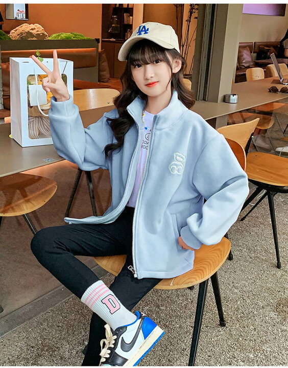 楽天市場】アウター 女の子 ジャンパー コート キッズ パーカー 子供服  