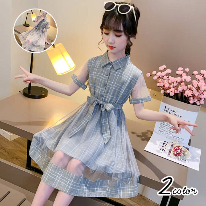 楽天市場】ワンピース 女の子 夏 キッズ 子供服 キッズワンピース  