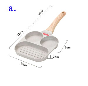 仕切り付き 4つ穴円形フライパン フライパン 目玉焼きフライパン 4つ 4個 ih 4つ穴 4穴 目玉焼き 4 焦げ付きにくい洗いやすい 大判焼き お弁当