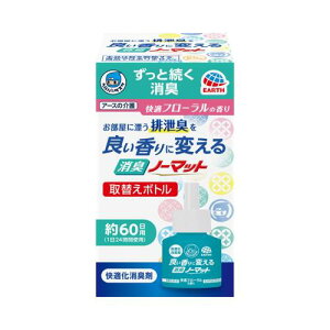 ヘルパータスケ 良い香りに変える消臭ノーマット 快適フローラルの香り 詰め替え 介護用品 消臭剤 部屋の匂い消し 芳香剤 置き型