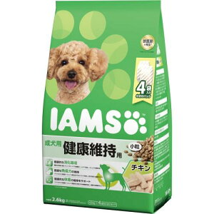�A�C���X �h�b�O 1�΂��� ���N�ێ��p ���� 2.6kg ������(650g×4��) �`�L�� �����h�{�H �h�b�O�t�[�h �� �h���C�t�[�h ���N�I�ȏ����z�� �Ɖu�͂̈ێ� �̏d�ێ� �b��t�̒m���ŊJ�� IAMS