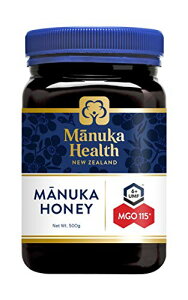 MANUKA HEALTH NEW ZEALAND(}kJwX j[Wh) }kJwX }kJnj[ MGO115+ / UMF6+ 500g [ j[W[hY ]