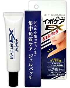 イポケアEXジェルパッチ 25g 首元 顔 デコルテ用 ジェルパック 医薬部外品 角質ケア サリチル酸 ハトムギエキス配合 日本製 ぽつぽつケア 無香料 無着色 ブレーンコスモス