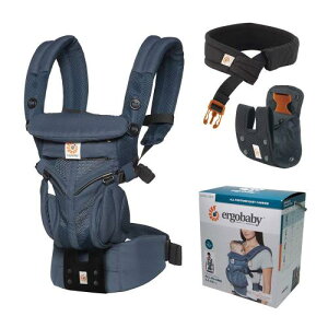 �G���S�x�r�[ (Ergobaby) �������Ђ� ���b�V�� ����� �O�������� ���{�ۏؕt (����@�Ő􂦂�) �x�r�[�L�����A �����Ƀt�B�b�g �I���j360 �N�[���G�A/�~�b�h�i�C�g�u���[ CREGBCS360PMIDBLU 1�� (x 1)
