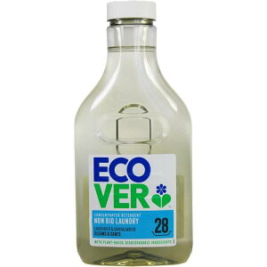 エコベール 洗濯洗剤 濃縮 ランドリーリキッド 本体 1000ml ラベンダーサンダルウッドの香り衣類用 ecover 肌に優しい 液体 赤ちゃん laundry 日用品 手荒れ ベビー