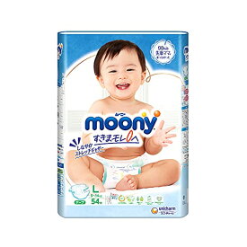 テープ Lサイズムーニーエアフィット オムツ (9~14kg)54枚