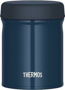 食洗機対応モデル サーモス 真空断熱スープジャー 500ml ネイビーブルー 全パーツ食洗機OK 保温保冷 お手入れ簡単 口当たりがやさしい丸口設計 JEB-500 NB