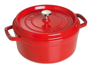 staub �X�g�E�u �u �s�R �R�R�b�g ���E���h �`�F���[ 18cm �v ���� ���� �z�[���[ �� IH�Ή� �V���A���i���o�[�t�� La Cocotte Round 40509-814