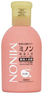 ミノン薬用保湿入浴剤 本体ボトル 480mL(約12回分) 薬用入浴剤 敏感肌 荒れ症、しっしん 保湿 乾燥対策 弱酸性 低刺激性 医薬部外品