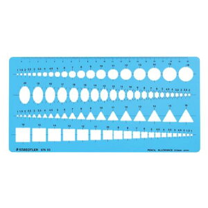 ステッドラー(STAEDTLER) テンプレート 組合せ定規 1枚 976 03