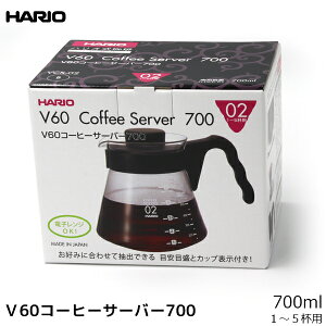 HARIO nI R[q[ T[o[ V60R[q[T[o[700 ϔMKX 700ml  R[q[pi coffee j Ε v[gȂǂ̃MtgɃIXX {