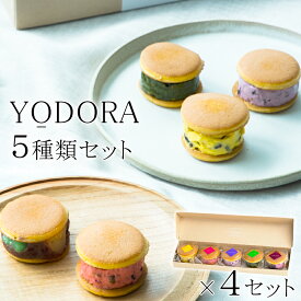 ＼25%OFFセール／ 【冷凍】YODORA（une） 茜丸 洋風どらやき 5種類 セット ギフト箱入り プチケーキ アソート ギフト 父の日 スイーツ 送料無料 バタークリーム 抹茶 ブルーベリー ラズベリー あんみつ マンゴー あんこ お取り寄せ 高級 どら焼き 手土産 お菓子