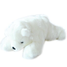 送料無料　海のどうぶつ　ぬいぐるみ　シロクマ　M　サイズ　　動物　しろくま　白くま　白熊　雑貨　グッズ　クリスマス　誕生日　記念日　プレゼント　贈り物　ギフト　インテリア　柔らか　白クマ