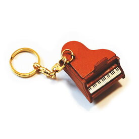 革物語　THE　LEATHER　STORY　キーホルダー　ピアノ　ハンドメイド　皮　レザー　雑貨　小物　贈り物　ギフト　プレゼント　レザークラフト　革小物　かわ
