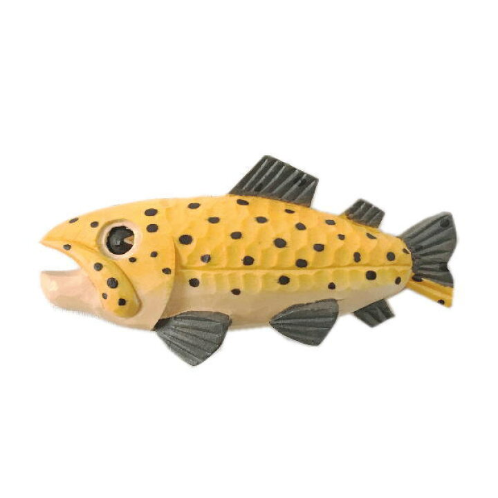 楽天市場】木製 マグネット イトウ 木彫り 魚 さかな いとう ウッド 