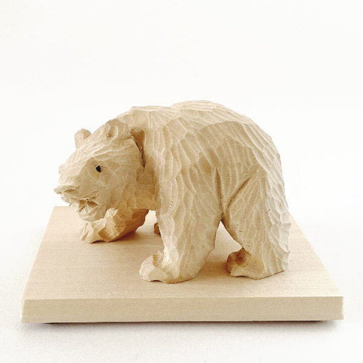 ✨珍品✨】?特大 木彫熊 置物 木彫 民芸品 伝統工芸 高さ70CM 横98CM 