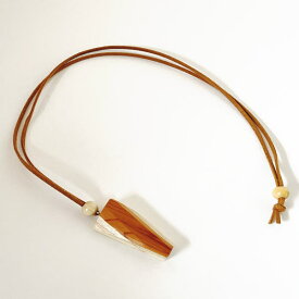 一品作 木製 木製 ネックレス 【421】 レディース ギフト プレゼント 木工細工 ハンドメイド ウッドクラフト アクセサリー 北海道 チョーカー 日本製 ナチュラル