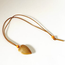 一品作 木製 木製 ネックレス 【422】 レディース ギフト プレゼント 木工細工 ハンドメイド ウッドクラフト アクセサリー 北海道 チョーカー 日本製 ナチュラル