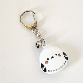 シマエナガ りんりん 鈴 キーホルダー　しまえなが 鳥 小鳥 ことり グッズ 雑貨 雪の妖精 プチ ギフト プレゼント