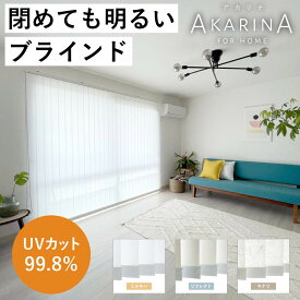 アカリナ 縦型バーチカルブラインド　横幅241〜260cm 高さ221〜260cm 明るいブラインドカーテン 選べるサイズ 外から見えない 西日対策 暑さ対策 軽量 汚れない