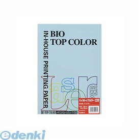 【スーパーSALEサーチ】伊東屋 BT332 アイスブルー バイオトップカラーA4 50枚入 BT332アイスブルー